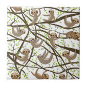 Lächelndes Trägheits-Muster Fliese (Vorderseite)