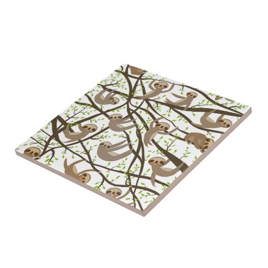 Lächelndes Trägheits-Muster Fliese (Seite)