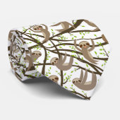 Lächelndes Trägheits-Muster Krawatte (Gerollt)