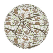 Lächelndes Trägheits-Muster Schneidebrett (Vorderseite)