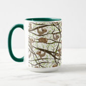 Lächelndes Trägheits-Muster Tasse (Links)