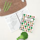 Lächelndes Veggies Rezept Buch