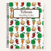 Lächelndes Veggies Rezept Buch (Vorderseite)