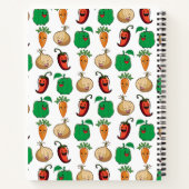 Lächelndes Veggies Rezept Buch (Rückseite)