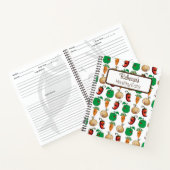 Lächelndes Veggies Rezept Buch (Innenseite)