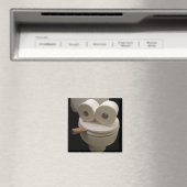 Lächelndes WC-Gesicht Magnet (In Situ (Geschirrspüler))
