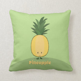 Lächelndes Wurfs-Kissen der Ananas-| Kissen