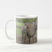 Lächelndes Zebra Kaffeetasse (Links)