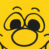 Lächelnere Karte des Lächelns zur Unterstützung de