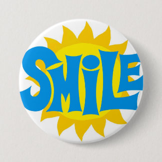 Lächelnknopf Button