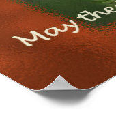 Lächelposter Poster (Ecke)