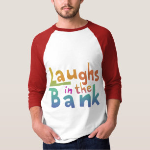 Lächelt in der Bank T-Shirt
