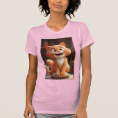 Lächelt Kitty Cat! T-Shirt (Vorderseite)