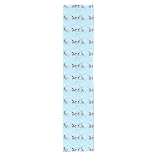 Lächeltribüne Kurzer Tischläufer (Vorderseite)