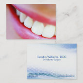Lächelzahnarztkarte Visitenkarte (Vorne/Hinten)