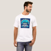 Lachen an der Angel T-Shirt (Vorne ganz)