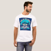Lachen an Land ziehen T-Shirt (Vorne ganz)