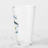 Lachen - Angeln von Bier Glas (Links)