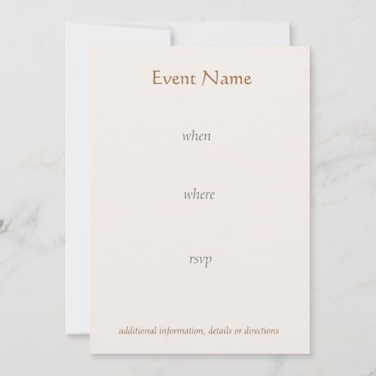 Lachen Buddha Einladung (Rückseite)