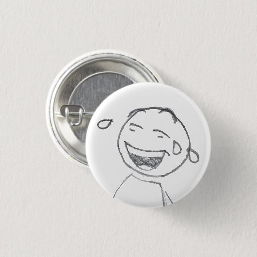 Lachen Button (Vorne & Hinten)