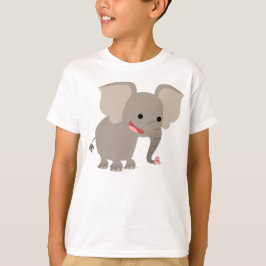 Lachen Cartoon Elephant Children T - Shirt