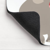 Lachen Cartoon Elephant Mousepad (Ecke)