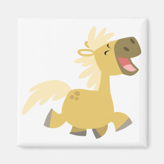 Lachen Cartoon Pony-Magnet Magnet