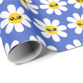 Lachen Daisy Wrapping Paper Geschenkpapier (Rolleneckpunkt)