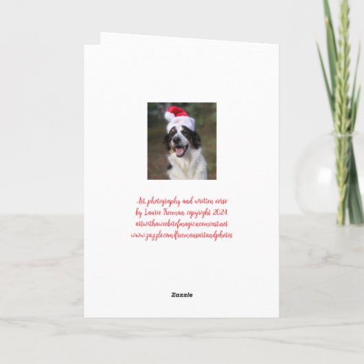 Lachen... Dankeskarte (Rückseite)