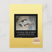 Lachen & die Welt lacht mit dir