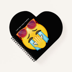 Lachen durch Tränen Notizblock