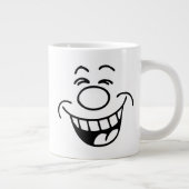 Lachen Emoji Jumbo-Tasse (Rechts)
