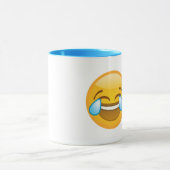 Lachen Emoji Tasse (Zentrum)