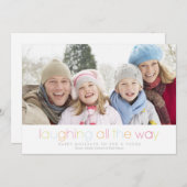 Lachen Feiertagskarte (Vorne/Hinten)