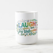 Lachen Freude Unbeschwert Kaffeetasse (Mittel)