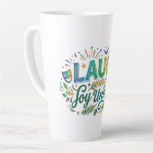 Lachen Freude Unbeschwert Milchtasse (Linke Ecke)