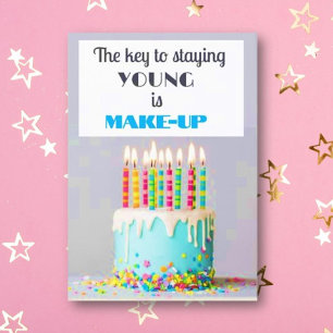 Lachen! Funny HAPPY Geburtstagskarte Karte