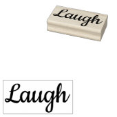 Lachen Gummistempel (Stempel)