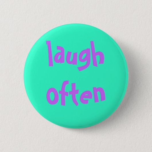 Lachen häufig button (Vorderseite)