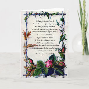 "Lachen-häufig" Emerson-Karte Karte