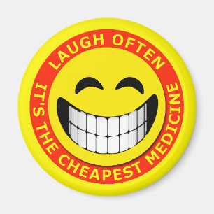 LACHEN HÄUFIG, ITIS DIE BILLIGSTE MEDIZIN MAGNET