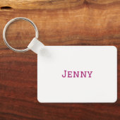 Lachen Heilt Niedlich Llama Schlüsselanhänger (Rückseite)