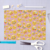 Lachen heraus lautes (lol) Emoji Muster Seidenpapier (Handwerk)