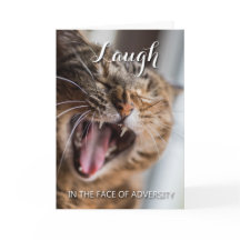 Lachen im Angesicht der Widrigkeiten