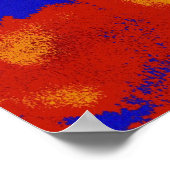 ...Lachen im Regen mit Jesus... Poster (Ecke)