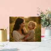 Lachen in Bloom - Eine Springtime-Anleihe Acrylschild (Hochzeit)