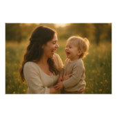 Lachen in Bloom - Eine Springtime-Anleihe Fotodruck (Vorne)