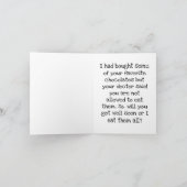 Lachen ist die beste Medizin. Insider-Meldung bear Karte (Innenseite)