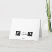 Lachen ist die beste Medizin.. Karte (Rückseite)