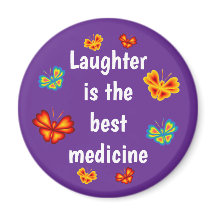 Lachen ist die beste Medizin Magnet 251123